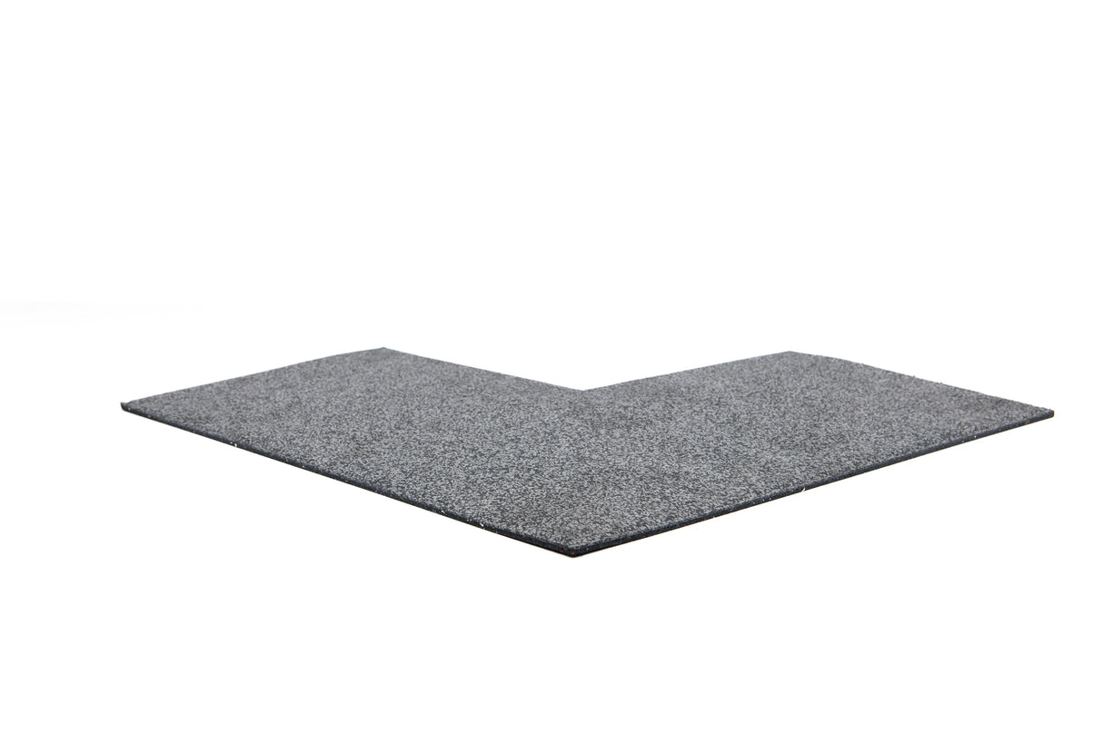 Eckelement abgeschrägt für Bodenschutzmatte Connect 'Seventy' 20 mm - verschiedene Farben - Eckelement