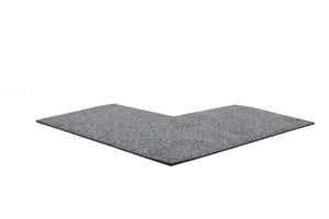 Eckelement abgeschrägt für Bodenschutzmatte Connect 'Seventy' 20 mm - verschiedene Farben - Eckelement