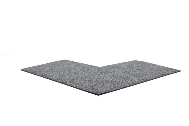 Eckelement abgeschrägt für Bodenschutzmatte Connect 'Seventy' 20 mm - verschiedene Farben - Eckelement