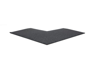 Eckelement abgeschrägt für Bodenschutzmatte Connect 'Fifteen' 20 mm - verschiedene Farben - Eckelement