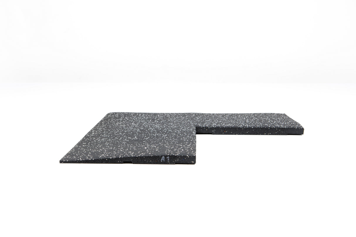 Eckelement abgeschrägt für Bodenschutzmatte Connect 'Fifteen' 20 mm - verschiedene Farben - Eckelement