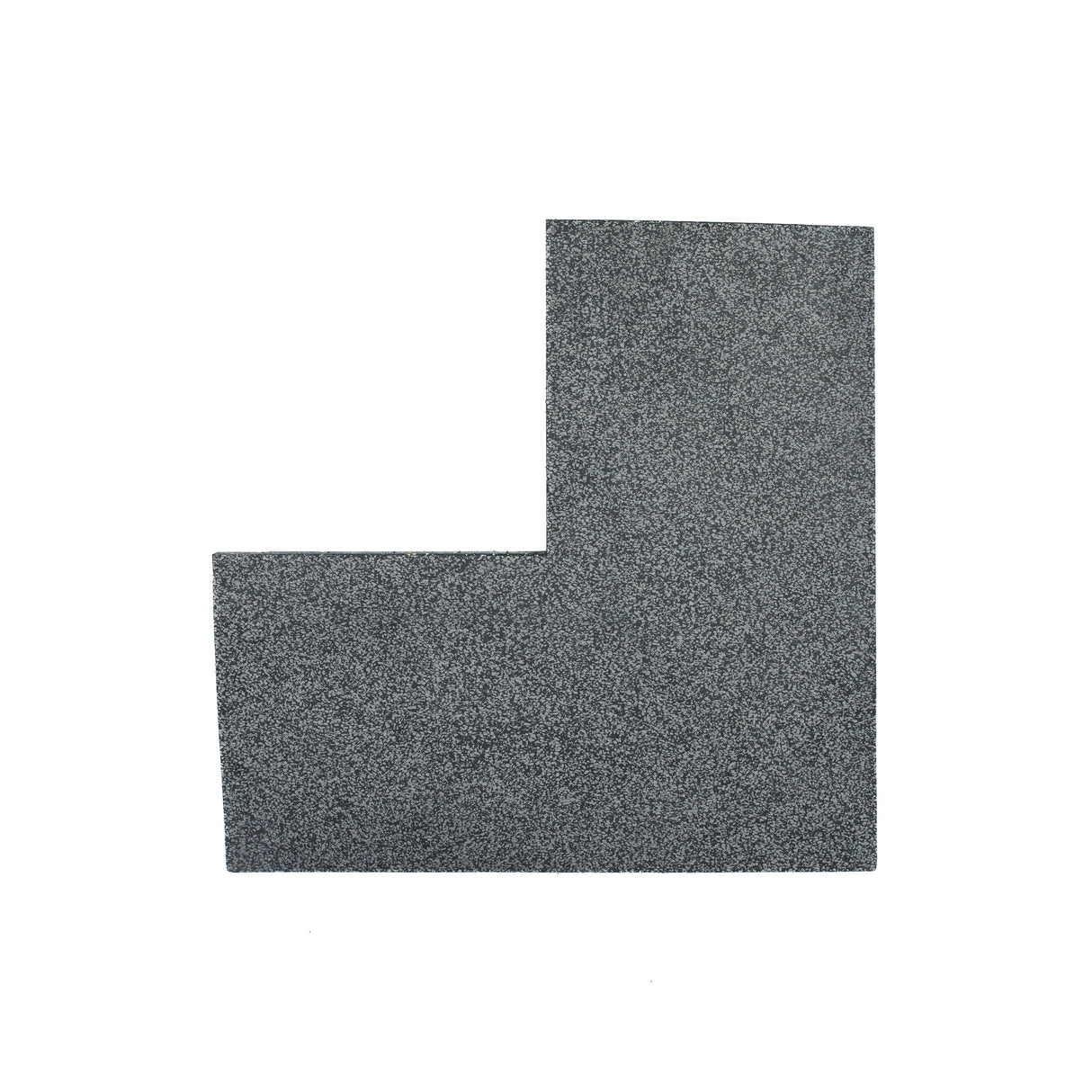 Eckelement abgeschrägt für Bodenschutzmatte Connect 'Seventy' 30 mm - Stone - Eckelement