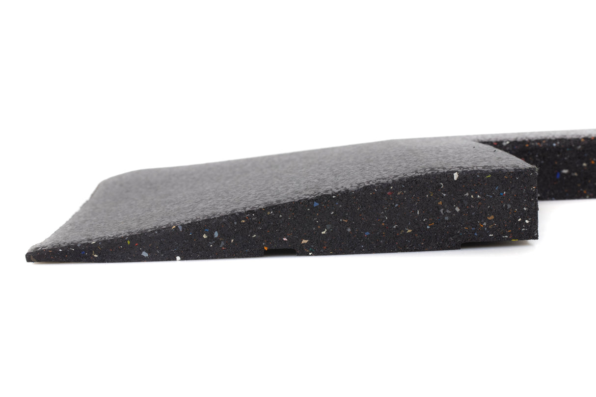 Eckelement abgeschrägt für Bodenschutzmatte Connect 'Seventy' 40 mm - Stone - Eckelement