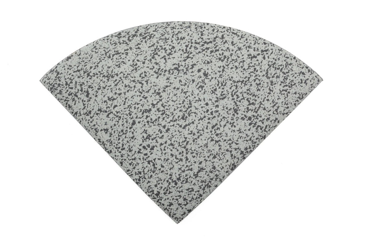 Eckelement abgeschrägt 20 mm für Gym Bodenplatte Connect 'Nylon Pro' - Snowflake & Marble | ELVAFLOOR®