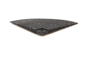 Eckelement abgeschrägt 20 mm für Gym Bodenplatte Connect 'Nylon Pro' - Oak | ELVAFLOOR®
