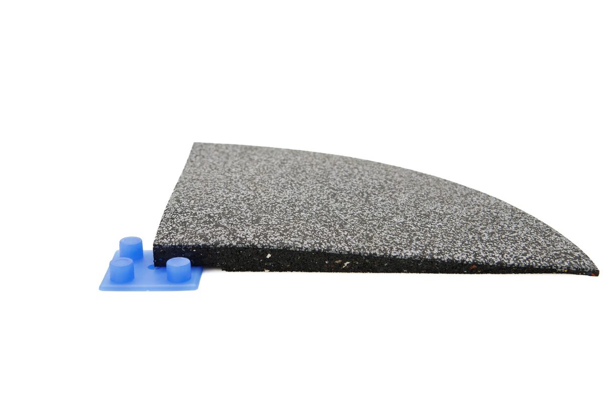 Eckelement abgeschrägt 20 mm für Gym Bodenplatte Connect 'Seventy' - verschiedene Farben | ELVAFLOOR®