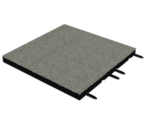 Fallschutzmatte 40 mm – 500 × 500 mm (4 Stück) – geprüfte Sicherheit bis 1,3 m Fallhöhe - Fallschutzmatte (Fliese)