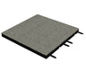 Fallschutzmatte 40 mm – 500 × 500 mm (4 Stück) – geprüfte Sicherheit bis 1,3 m Fallhöhe - Fallschutzmatte (Fliese)