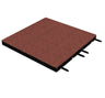 Fallschutzmatte 40 mm – 500 × 500 mm (4 Stück) – geprüfte Sicherheit bis 1,3 m Fallhöhe - Fallschutzmatte (Fliese)