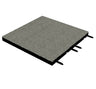 Fallschutzmatte 45 mm – 500 × 500 mm (4 Stück) – geprüfte Sicherheit bis 1,5 m Fallhöhe - Fallschutzmatte (Fliese)