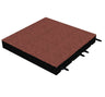 Fallschutzmatte 75 mm – 500 × 500 mm (4 Stück) – geprüfte Sicherheit bis 2,3 m Fallhöhe - Fallschutzmatte (Fliese)