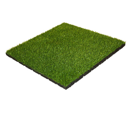 Fallschutzmatte Kunstrasen 40 mm – 500 × 500 mm (4 Stück) – geprüfte Sicherheit bis 1,3 m Fallhöhe - Fallschutzmatte (Kunstrasen)