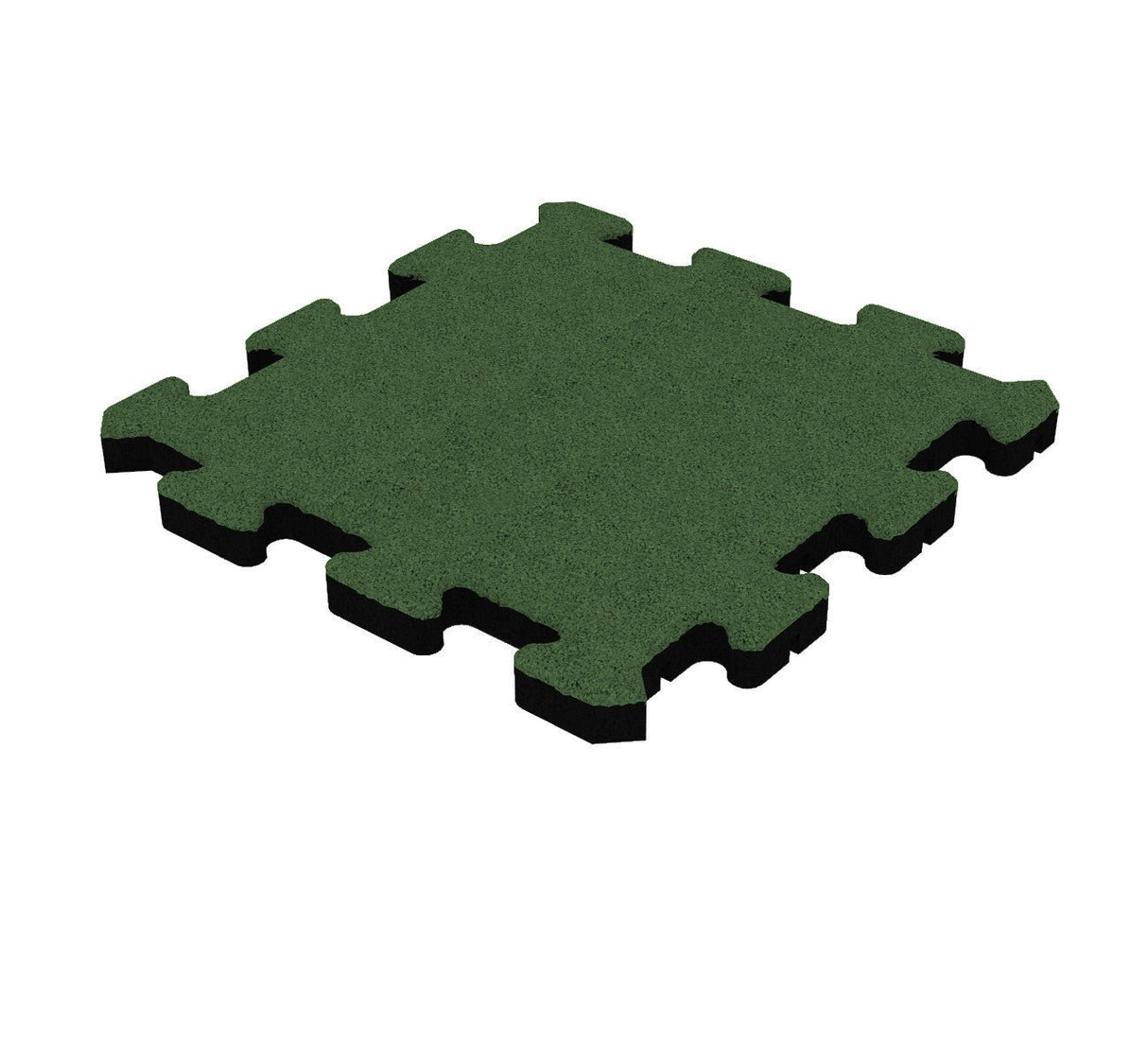 Fallschutzmatte Puzzle 35 mm – 500 × 500 mm (4 Stück) – geprüfte Sicherheit bis 1,2 m Fallhöhe - Fallschutzmatte (Puzzle)