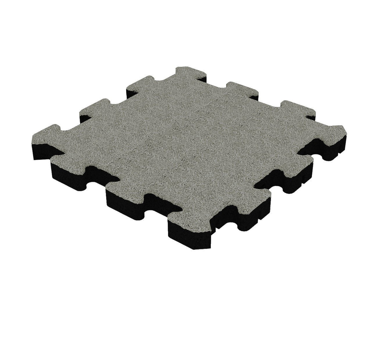 Fallschutzmatte Puzzle 70 mm – 500 × 500 mm (4 Stück) – geprüfte Sicherheit bis 2,1 m Fallhöhe - Fallschutzmatte (Puzzle)