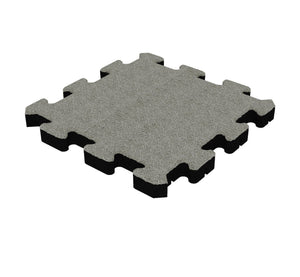 Fallschutzmatte Puzzle 70 mm – 500 × 500 mm (4 Stück) – geprüfte Sicherheit bis 2,1 m Fallhöhe - Fallschutzmatte (Puzzle)