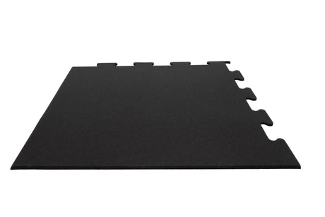 Puzzlematte Premium Eckelement 'Deep Black' 15 mm - 1060 x 1060 mm - Eckelement (Puzzle)