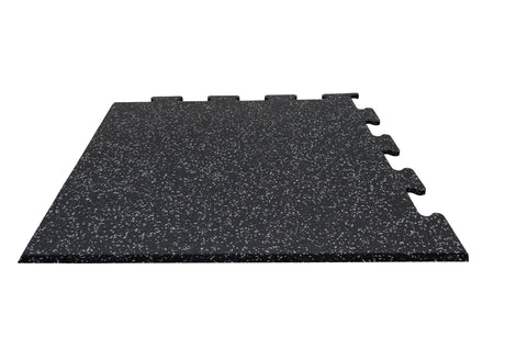 Puzzlematte Premium Eckelement 'Ten' 10 mm - 1060 x 1060 mm - Grau - Eckelement (Puzzle)