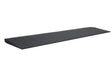 Randelement abgeschrägt für Bodenschutzmatte Connect 30 mm - Deep Black - Randelement