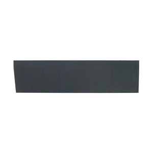 Randelement abgeschrägt für Bodenschutzmatte Connect 30 mm - Deep Black - Randelement