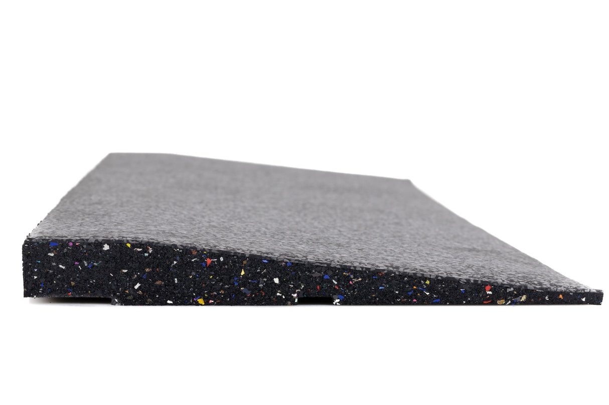 Randelement abgeschrägt für Bodenschutzmatte Connect 'Seventy' 30 mm - Stone - Randelement