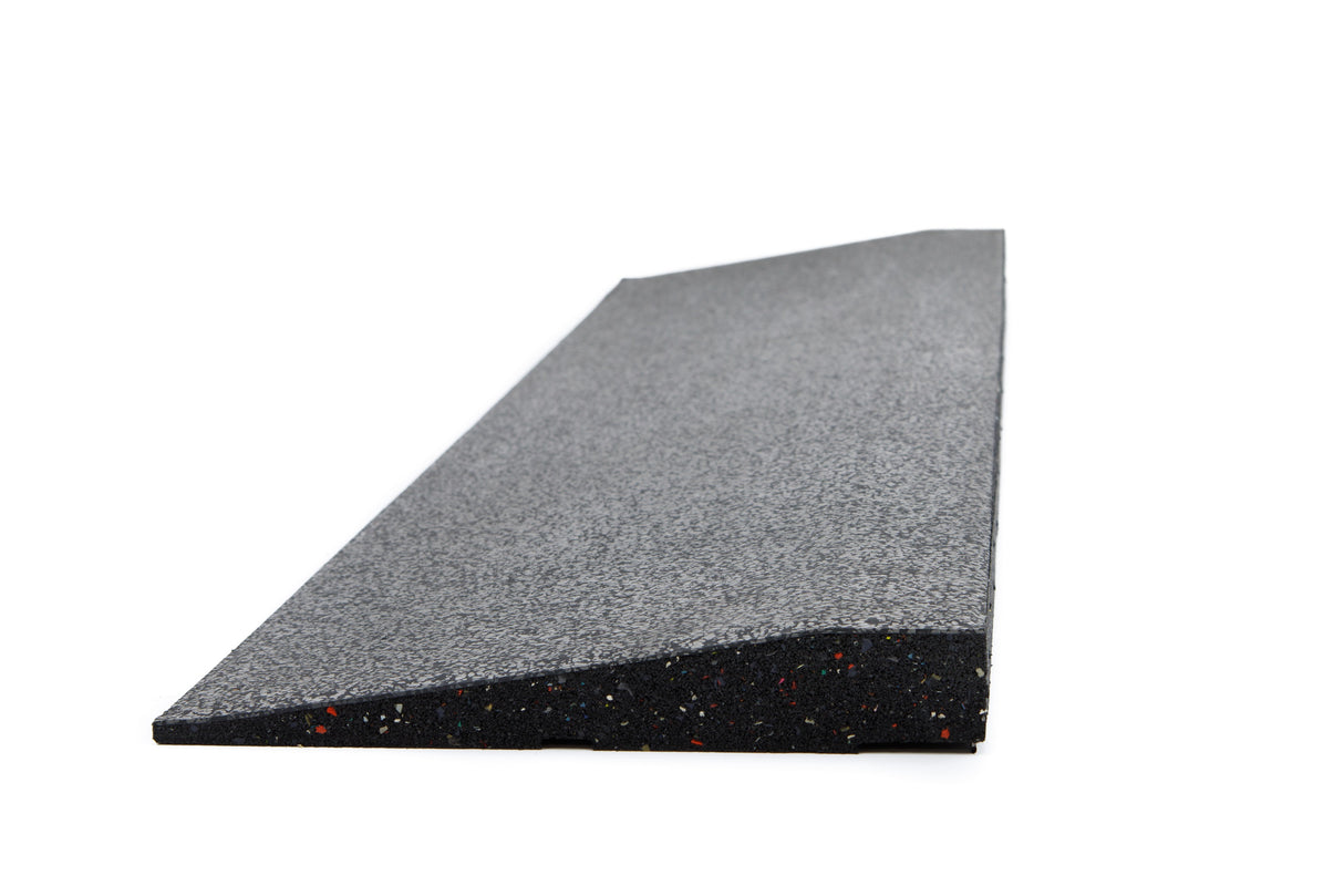 Randelement abgeschrägt für Bodenschutzmatte Connect 'Seventy' 40 mm - Stone - Randelement