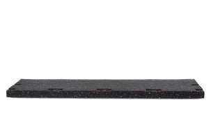 Randelement abgeschrägt für Bodenschutzmatte Connect 'Seventy' 40 mm - Stone - Randelement