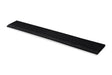 Randelement abgeschrägt für Bodenschutzmatte Standard + Premium 15 - 43 mm - Schwarz - Randelement