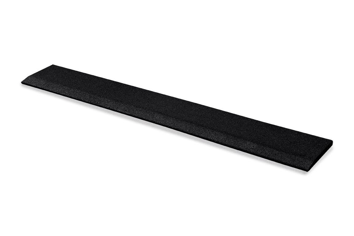 Randelement abgeschrägt für Bodenschutzmatte Standard + Premium 15 - 43 mm - Schwarz - Randelement