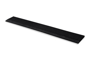 Randelement abgeschrägt für Bodenschutzmatte Standard + Premium 15 - 43 mm - Schwarz - Randelement