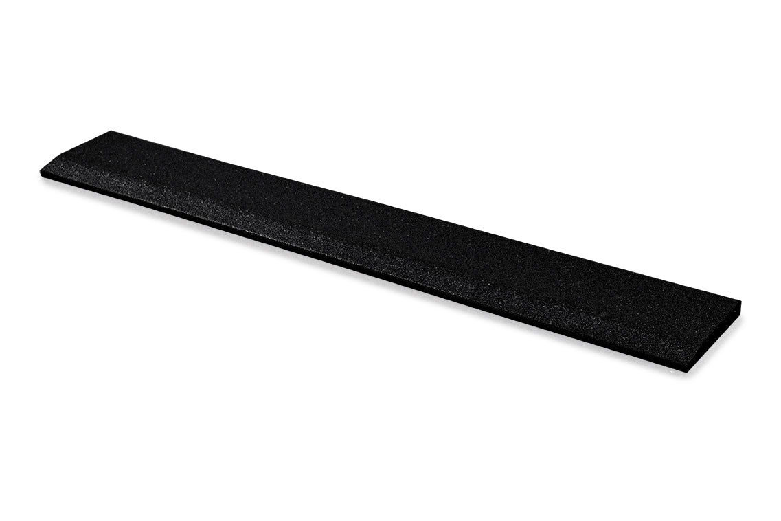 Randelement abgeschrägt für Bodenschutzmatte Standard + Premium 15 - 43 mm - Schwarz - Randelement