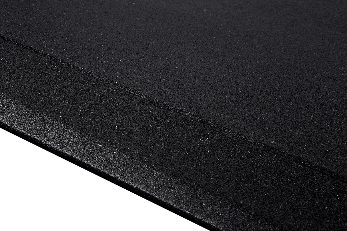 Randelement abgeschrägt für Bodenschutzmatte Standard + Premium 15 - 43 mm - Schwarz - Randelement