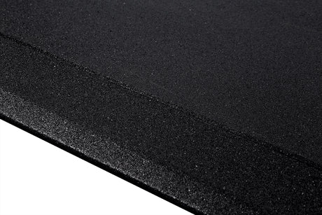Randelement abgeschrägt für Bodenschutzmatte Standard + Premium 15 - 43 mm - Schwarz - Randelement
