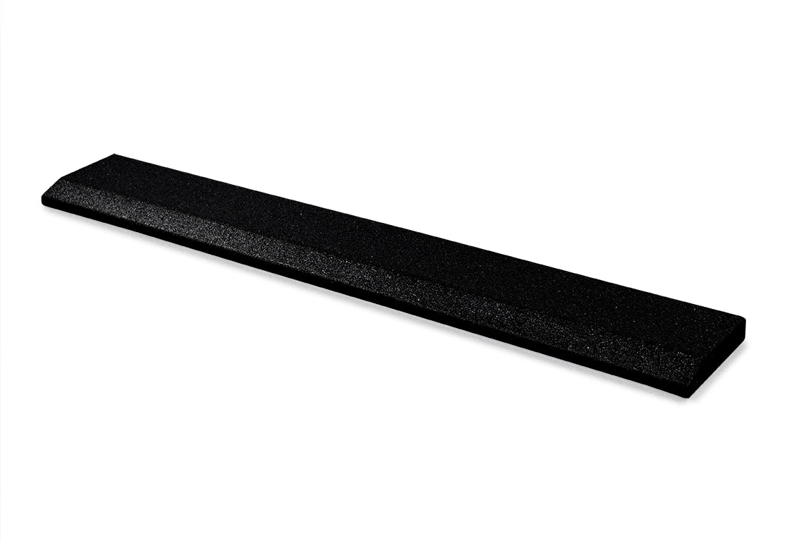 Randelement abgeschrägt für Bodenschutzmatte Standard + Premium 15 - 43 mm - Schwarz - Randelement