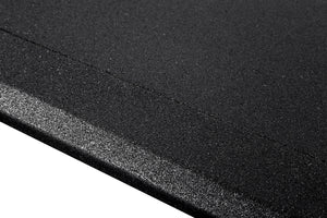 Randelement abgeschrägt für Bodenschutzmatte Standard + Premium 15 - 43 mm - Schwarz - Randelement