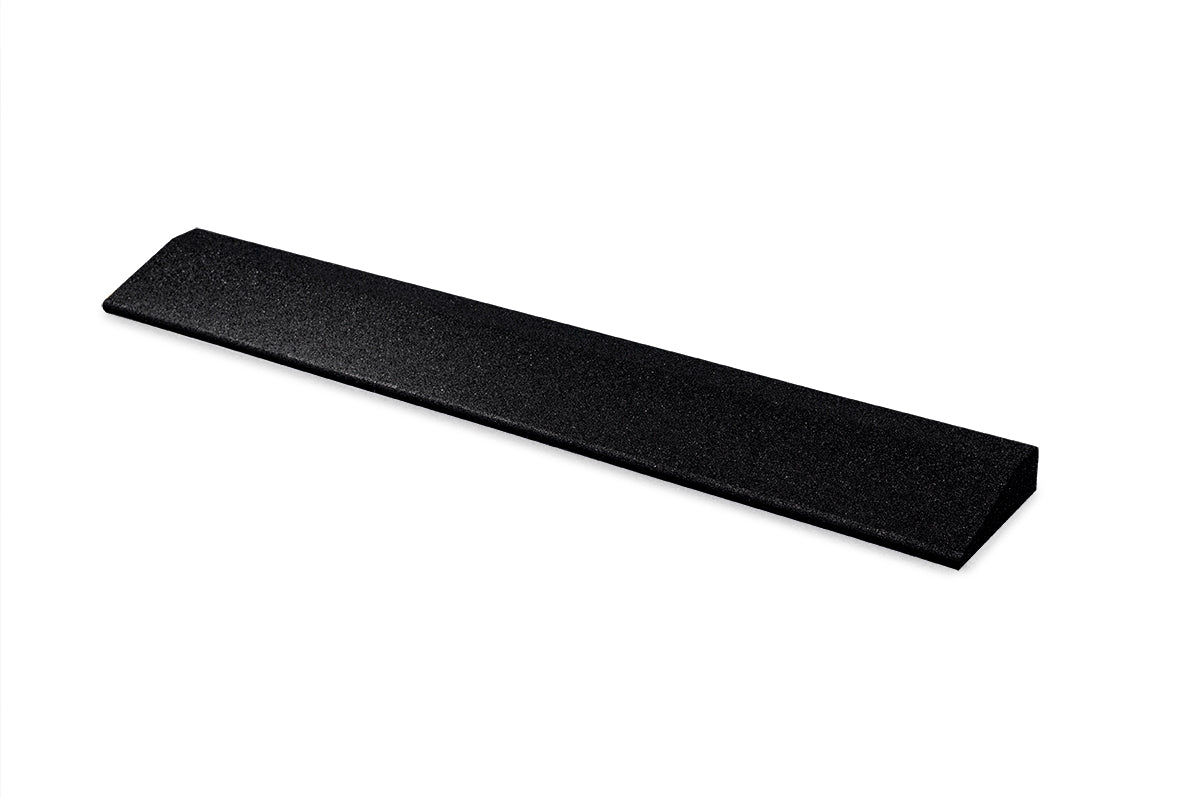 Randelement abgeschrägt für Bodenschutzmatte Standard + Premium 15 - 43 mm - Schwarz - Randelement