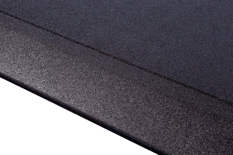 Randelement abgeschrägt für Bodenschutzmatte Standard + Premium 15 - 43 mm - Schwarz - Randelement