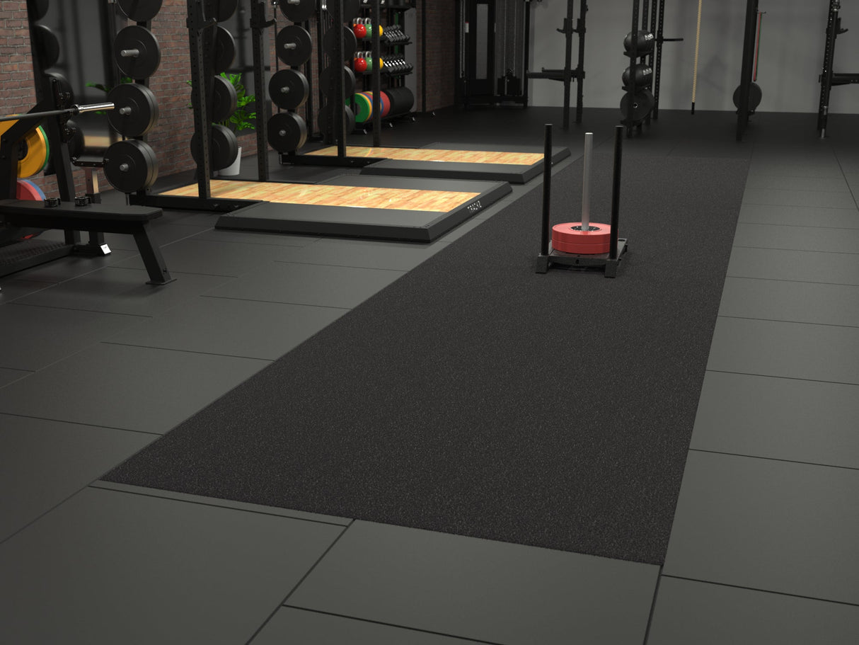 Sport Kunstrasen - BASIC Track - 10 x 2 m - verschiedene Farben | ELVAFLOOR® - Sport Kunstrasen BASIC