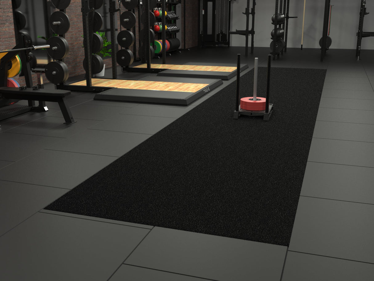 Sport Kunstrasen - BASIC Track - 10 x 2 m - verschiedene Farben | ELVAFLOOR® - Sport Kunstrasen BASIC