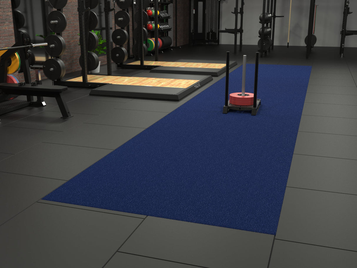 Sport Kunstrasen - BASIC Track - 10 x 2 m - verschiedene Farben | ELVAFLOOR® - Sport Kunstrasen BASIC